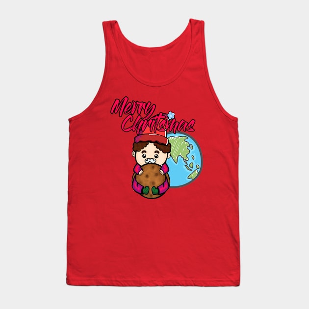 Merry Christmas! Tank Top by BABA KING EVENTS MANAGEMENT